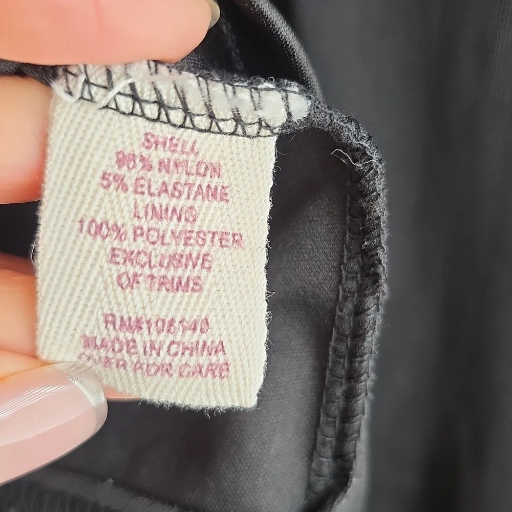 Altar'd State Black Crochet Lace Bell Sleeve Boho Mini Dress - Picture 11 of 13